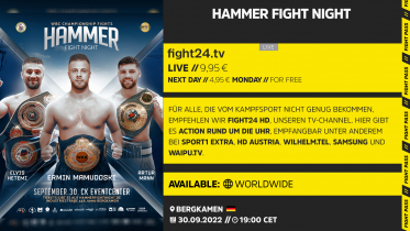 fight24 | HAMMER FIGHT NIGHT