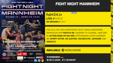 fight24 | FIGHT NIGHT MANNHEIM XV