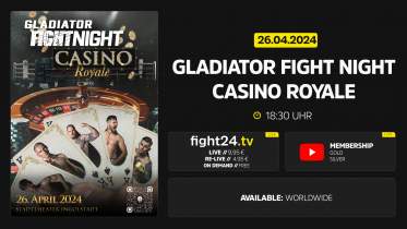 fight24 | GLADIATOR FIGHTNIGHT CASINO ROYALE