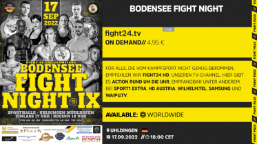 fight24 | BODENSEE FIGHT NIGHT 9