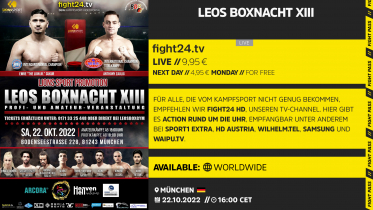 fight24 | LEO'S BOXNACHT XIII