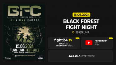 fight24 | BLACK FOREST FIGHTING CHAMPIONSHIP