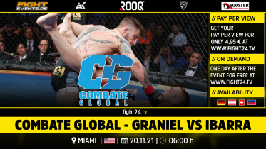 fight24 | COMBATE GLOBAL - GRANIEL VS IBARRA